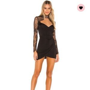 x REVOLVE Helix Mini Dress in Black